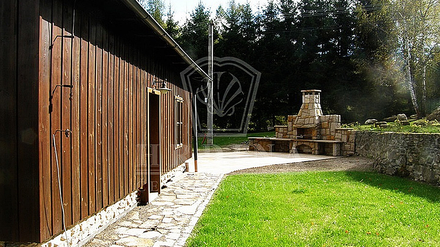 Zahradní krb z kamene - Vysočina